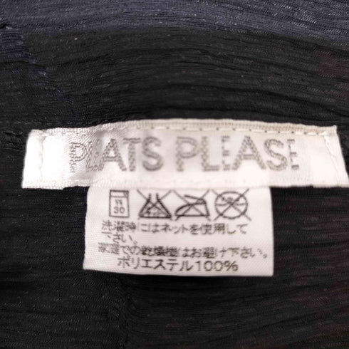 プリーツプリーズイッセイミヤケ PLEATS PLEASE ISSEY MIYAKE 03AW 裏地プリーツ ハイネック モケモケ トップ レディース JPN:3