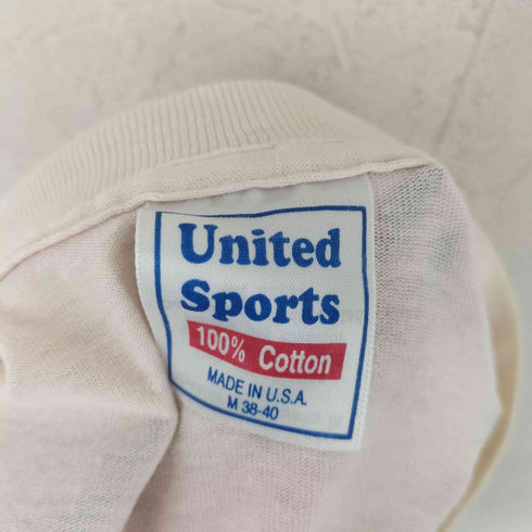 ユナイテッドスポーツ UNITED SPORTS 90S USA製 アーティスト ワールドツアー プリント Tシャツ メンズ import:M