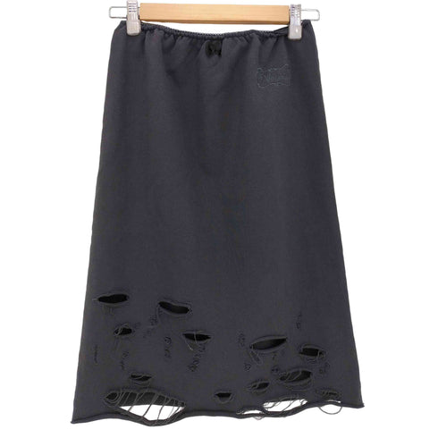 Dlys by n.k atelier damage cut skirt レディース