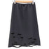 Dlys by n.k atelier damage cut skirt レディース