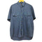 KINGS VAN シルク100 S/S ワークシャツ メンズ import:M
