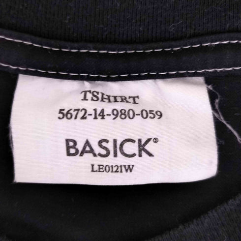 BASICK ビックTシャツ メンズ L
