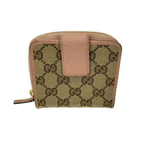 グッチ GUCCI GGキャンバス 二つ折り財布 レディース