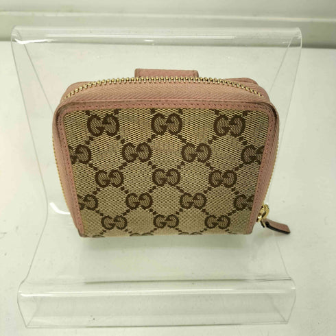 グッチ GUCCI GGキャンバス 二つ折り財布 レディース