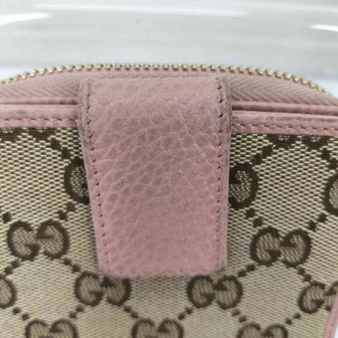 グッチ GUCCI GGキャンバス 二つ折り財布 レディース