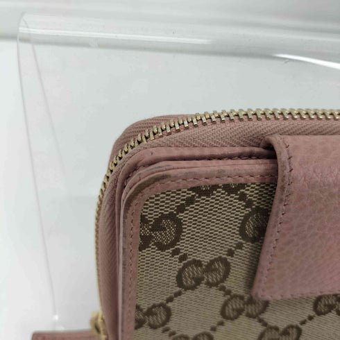 グッチ GUCCI GGキャンバス 二つ折り財布 レディース