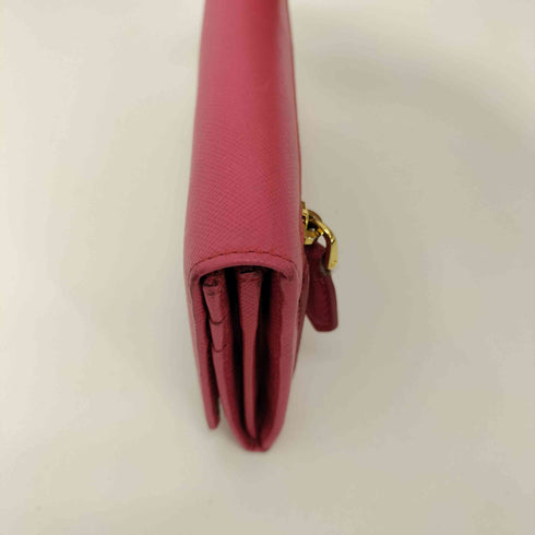 プラダ PRADA 二つ折り 長財布 レザー レディース