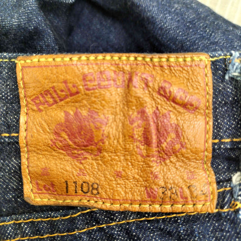 フルカウント FULLCOUNT 1108 Slim Straight スリムストレート メンズ W33L34
