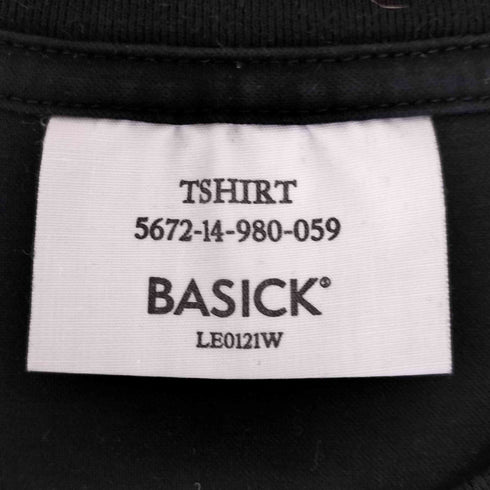 BASICK ビックTシャツ メンズ L
