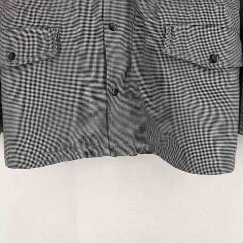 グリーンレーベルリラクシング GREEN LABEL RELAXING 千鳥格子 ライナー付 フルジップジャケット メンズ import:L