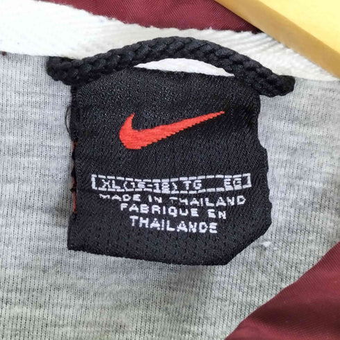 ナイキ NIKE 90S~00S 黒タグ スウッシュ ナイロン ジップジャケット メンズ XL (16-18)