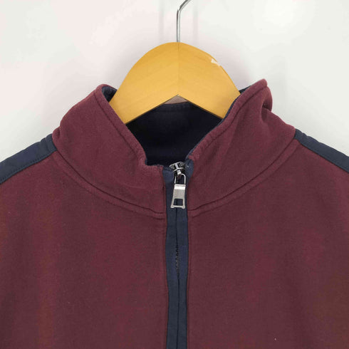 ノーティカ NAUTICA パネルナイロン ハーフジップ スウェット メンズ JPN:XL