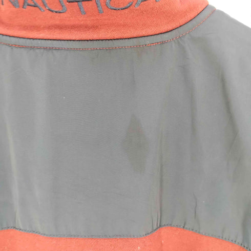 ノーティカ NAUTICA パネルナイロン ハーフジップ スウェット メンズ JPN:XL