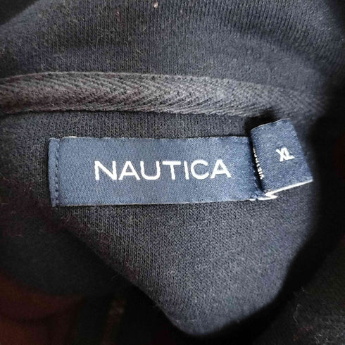 ノーティカ NAUTICA パネルナイロン ハーフジップ スウェット メンズ JPN:XL