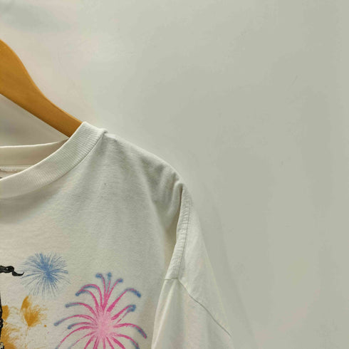 Murina 90S ボディ USA製 コピーライト 1994 シンデレラ 城 キャッスル テーマパーク プリント S/S Tシャツ MAGIC KINGDAM マジックキングダム メンズ import:XL