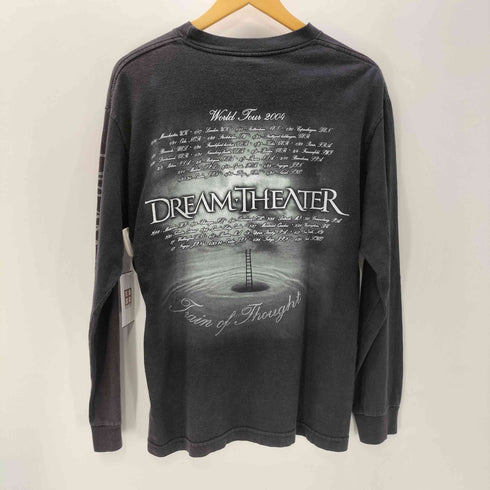 アルスタイル alstyle 00S ボディ USA製 目 アイ 両面 プリント US ロック メタル バンド L/S Tシャツ カットソー ロンT 2004 来日 ライブ メンズ import:M