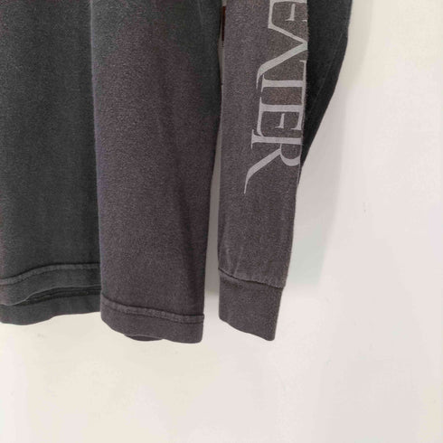 アルスタイル alstyle 00S ボディ USA製 目 アイ 両面 プリント US ロック メタル バンド L/S Tシャツ カットソー ロンT 2004 来日 ライブ メンズ import:M