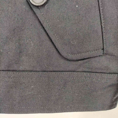 ヨウジヤマモト Yohji Yamamoto collections 24SS ノーカラージップアップショートジャケット レディース JPN:1