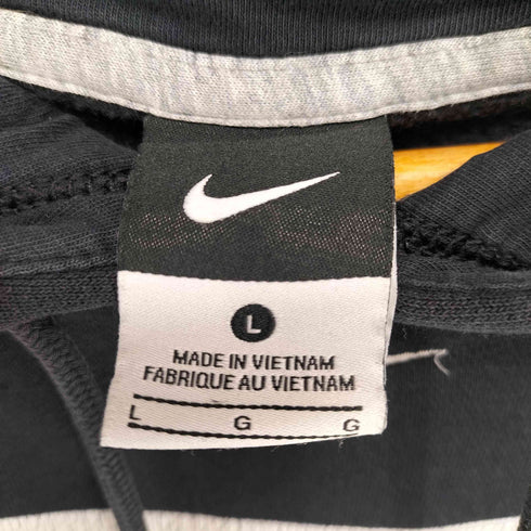 ナイキ NIKE バスケットボールプリント プルオーバーパーカー メンズ L