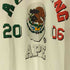 アベイシングエイプ A BATHING APE 袖裾シングル 2006 サッカー メキシコ国旗 クルーネックTシャツ メンズ import:XL