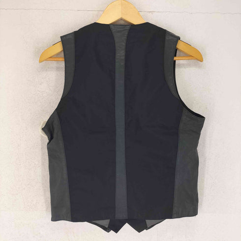 コムサイズム COMME CA ISM ラムレザー切替ジレ メンズ JPN:M