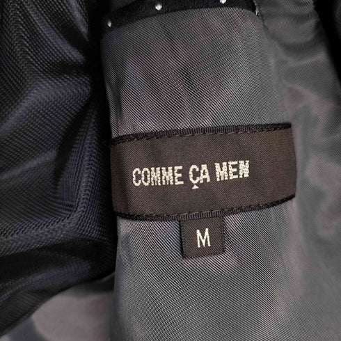 コムサイズム COMME CA ISM ラムレザー切替ジレ メンズ JPN:M
