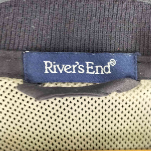 RIVERS END 90S ロゴ刺繍 プルオーバージャケット メンズ import:L