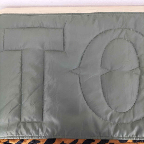 ottod'ame MADE IN ITALY ナイロン×レオパード 大判マフラー import レディース