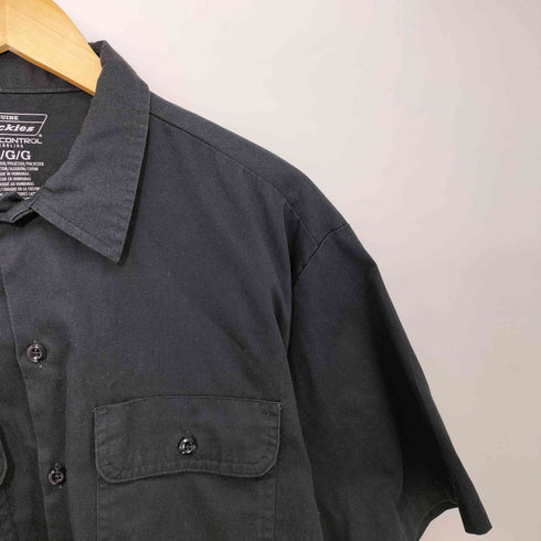 ディッキーズ Dickies TCツイル S/S ワークシャツ メンズ import:L