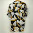 ザラ ZARA レーヨン100 総柄 S/S オープンカラー シャツ メンズ import:M