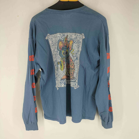 OLDX 両面プリント ネズミデザイン L/S カットソー メンズ import:XL