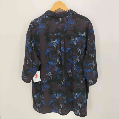 ハレ HARE フラワー パターン 総柄 S/S シャツ メンズ import:M