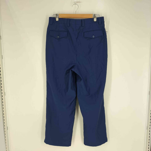 SUPER 150S WOOL 2タック ワイドスラックス メンズ