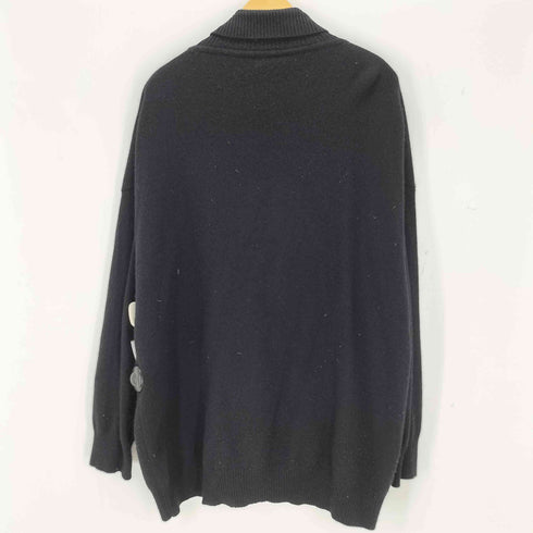 ameno cashmere OGGI OVERSIZE UNISEX ハイネックニット メンズ L
