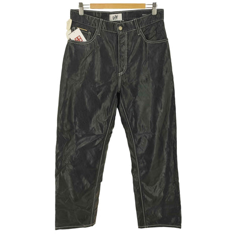 エイティーズ EYTYS Benz フェイクレザーホワイトステッチパンツ メンズ 30/32