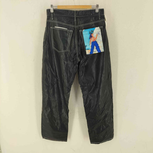 エイティーズ EYTYS Benz フェイクレザーホワイトステッチパンツ メンズ 30/32