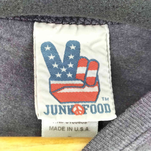 JUNKFOOD USA製 グラフィックプリント Tシャツ レディース import:S