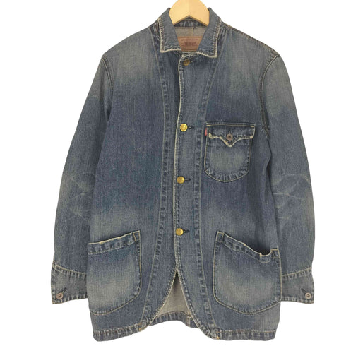 リーバイス Levis デニムカバーオールジャケット メンズ L