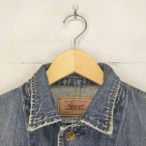 リーバイス Levis デニムカバーオールジャケット メンズ L