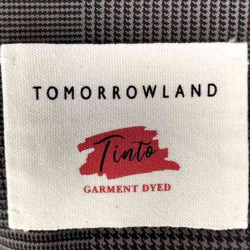 トゥモローランド TOMORROWLAND TINTO GARMENT DYED ウールガーメントダイ トラッカージャケット メンズ