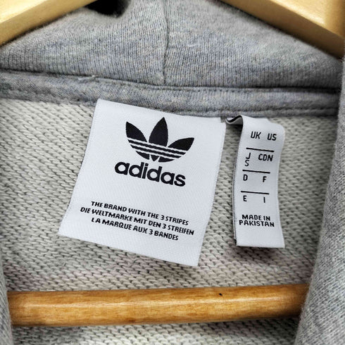 アディダスオリジナルス adidas Originals トレフォイル エッセンシャルズ ロゴ刺繍 パーカー レディース JPN:S