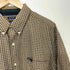 チャップス CHAPS コットン ポリ チェック ボタンダウン L/S シャツ メンズ import:L