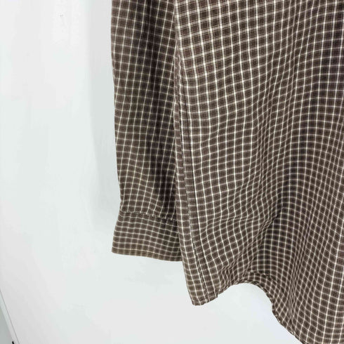 チャップス CHAPS コットン ポリ チェック ボタンダウン L/S シャツ メンズ import:L