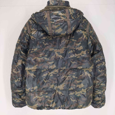 アヴィレックス AVIREX カモ柄中綿ジャケット メンズ 2XL