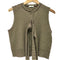 タン TAN 25AW CASHMERE STRIPED KNIT VEST WITH LONG SCARF レディース FREE