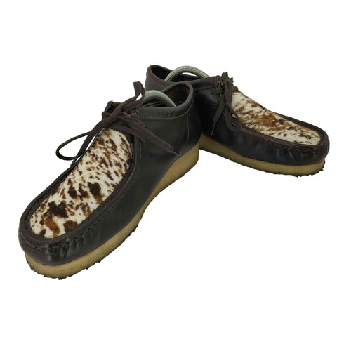 クラークスオリジナルズ Clarks ORIGINALS WALLABEE ANIMAL COMBI メンズ UK:8 1/2
