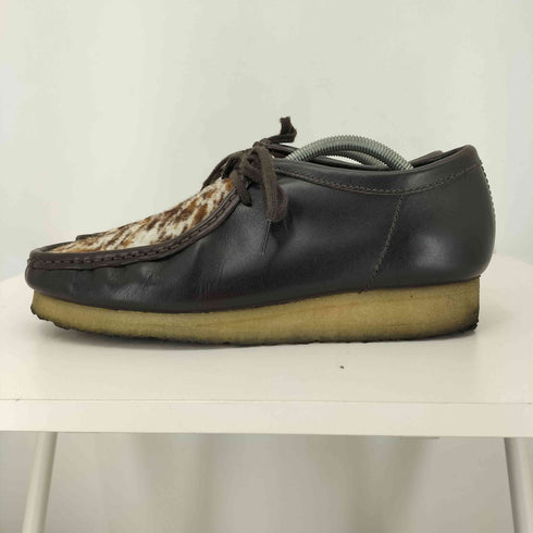 クラークスオリジナルズ Clarks ORIGINALS WALLABEE ANIMAL COMBI メンズ UK:8 1/2