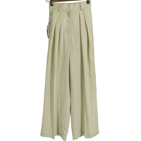 リュミエ Lumier 2タック ワイドパンツ レディース JPN:M