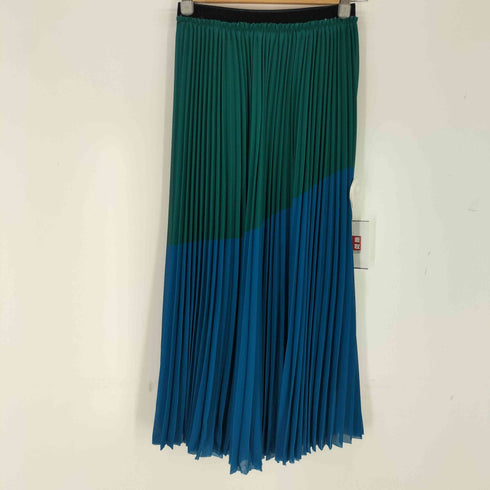 ザラ ZARA バイカラーブリーツスカート レディース JPN:XS