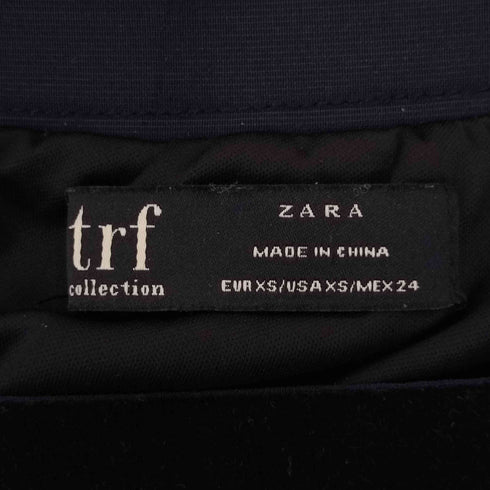 ザラ ZARA バイカラーブリーツスカート レディース JPN:XS